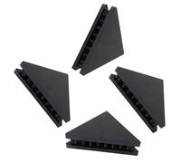 Durability Shockproof Subwoofer Stand Soundbar AntiVibration Pad for Clubs Reinforced Acrylic Build Springs Shock Absorbers Spring Shockproof Base for Subwoofer