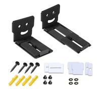 Durability Speakers Wall Mounts For Large Soundbars Easy Installation On Study Concrete Wall Floating Rack With Screws Adjustable Stand