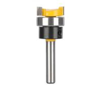 Durability Steel Double Edges Straight Cutter 19.05mm Router Bit for Long Lasting Profile Copying 6MM 6.35MM 8MM Shank Bearing Guided Cutter