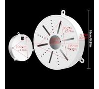 Durability Surveillances Camera Mount Ceiling Bracket Junction Box For Camera CCTV Use Hide Cable