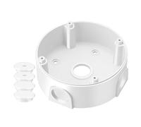 Durability Surveillances Camera Mount Metal Ceiling Bracket Junction Box For Camera CCTV Use Hide Cable Cable Management Camera Bracket