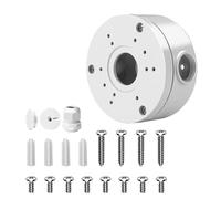 Durability Surveillances Camera Mount Metal Ceiling Bracket Junction Box For Camera CCTV Use Hide Cable Cable Management Camera Bracket