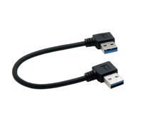Durability USB3.0 A Male To A Male Cable With Double 90 Degree Angled Ends For Easy Connection