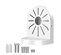 Durability Wall Mount Bracket For 3Inch Security Cameras Lightweight Construction Vibrations Resistant Base Hemispheric Security Camera Holder