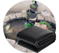 Durable 0.2mm Thick Black Pond Liner 2x4m & 3x8mFlexible PVC Rubber for Fish Ponds Small Ponds Streams & Fountains Quality Fish Pond Skins