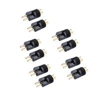 Durable 0.78mm 2 Pin Earphone Upgrade Cable 2 Pin Connector Project User-friendly ABS Build 10pcs