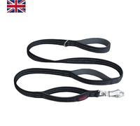 Durable 1.5m Dog Leash with Tangle-Free Clip & Comfort Handles for Large Breeds