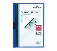 Durable 132609 A4 30 H Duraclip Folder - Blue