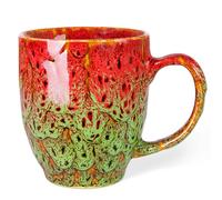 Durable 16 oz Ceramic Coffee Mug, Large Coffee Cup with Ergonomic Handle, Ideal Tea Mug for Home, Office, Gift, Dishwasher & Microwave Safe (coffee, Tea, Hot Cocoa, Latte Cup)