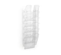 Durable Flexiplus Literature Holder A4 6 Compartments Clear 1700008401