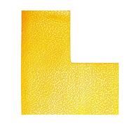 DURABLE Floor Marker 170204 L-shaped, Self-adhesive, Abrasion-resistant, Signal Yellow, Pack 10