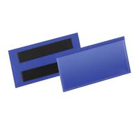 Durable 174207 Magnetic label holder blue 150 mm x 76 mm durable a...
