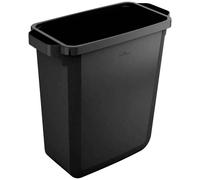 Durable 1800503221 DURABIN ECO Garbage Bin 60L Black Eco-Friendly 1 Pc