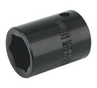 Durable 18mm Forged Impact Socket - 1/2 Inch Square Drive For Air Wrenches