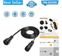 Durable 2 Pin 6M Fairy Light Extension Cable - Perfect for Christmas Decor