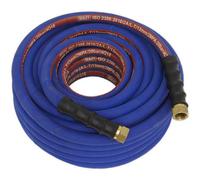Durable 20 Metre Extra Heavy Duty Air Hose With 1/2 Inch Bsp Unions And 13mm Bore
