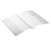 Durable 214119 Double Covers for DIN A5 296 x 210 mm Documents Pack of 10 Transparent