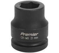 Durable 21mm Forged Impact Socket - 3/4 Inch Drive For Air Wrenches