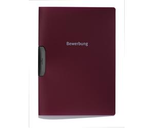 Durable 228931 Application Folder Duraswing Job, Up to 30 Sheets A4, aubergine,