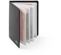 Durable RFID Secure Wallet - Charcoal - Pack of 1 - Holds up to 8 Credit, Debit and ID Cards - Protects at 13.65MHz