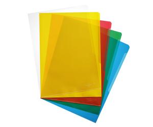 Durable 233700 Standard A4 Polypropylene 120 µ Box of 100 Assorted Colours assor