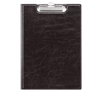 Durable 235501 BLock Folder A4, foldable with Spring Clip and Inside Pockets, Bl