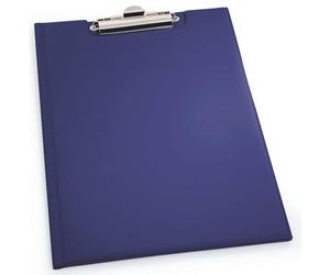 Durable 235707 Din A4 Binder Standard Clip Board with Inside Pockets - Dark Blue