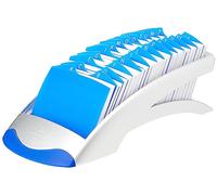 Durable 241223 TelIndex Desk address File (500 Index Cards) 1 Piece Silver