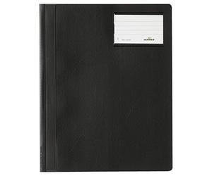 Durable 250007 Slip Folder, A4 Extra Wide (Pack of 25) - Black