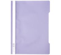 Durable 252312 Clear View Folder-Report File A4 PP, Purple - Pack of 25