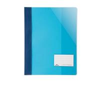 Durable 269006 Clear View File for Din A4, Extra Wide, Blue, Pack of 25