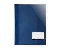 Durable 269007 Clear View File for Din A4, Extra Wide, Dark Blue, Pack of 25
