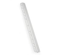 Durable 292919 3 mm Spine Bars with Filing Strip, Transparent - Pack of 8