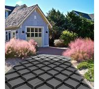 Durable 2Inch Polyethylene Gravel Grid for Parking Driveways Carports Slopes & Pathways (6x9m/19.7x29.5ft) HeavyDuty Ground Stabilization Solution