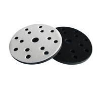 Durable 2pcs 150mm Sander Backing Plate 15 Hole Design Multiple Surface Grinding and Finishing Soft Sponge Orbital Sander Backing Pad