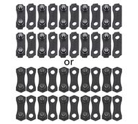Durable 3/8" Chainsaw Chain Repair Kits Drive Links Part for 3/8-LP Type .043 .050 Link Tie Straps Black 10 Sets Preset Straps 10 X Repair Kit