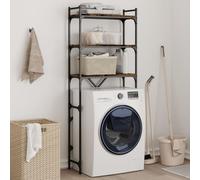 Durable 3-Tier Washing Machine Shelf Laundry room bathroom Organiser Multi Color