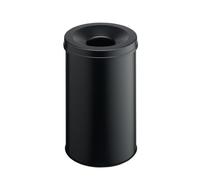 Durable 330601 waste container Round Steel Black