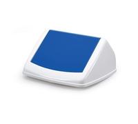 Durable 40L Square Flip Swing Lid Blue - Recycling Bin Lid - DURABIN