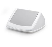 Durable 40L Square Flip Swing Lid Grey - Strong Recycling Bin Lid - Durabin