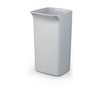 Durable 40L Square Waste Bin Grey | Strong Stylish Recycling Bin | DURABIN