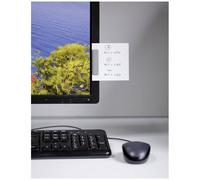 Durable DURAFIX Magnetic Clip 60 mm Silver, With Self-Adhesive Backing for Attachment To Any Smooth and Flat SurFace, Pack of 10 Clips, for Securely Holding Notes and Documents