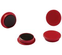 Durable 475203 Magnets in Industrial Packaging 21 mm 210 p - Red (Pack of 20)