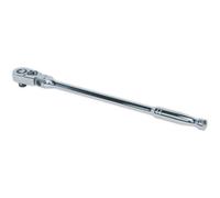 Durable 48-Tooth Flexi-Head Ratchet Wrench - 1/2 Inch Drive With Flip Reverse Feature
