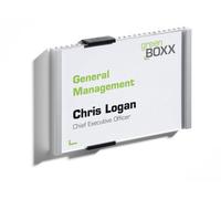 Durable Information Sign 149 x 105.5 mm Silver, Door and Wall Sign, Includes Fittings, Ideal for Offices, Hotels, Public Buildings, etc.