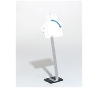 Durable 481923 Floor Container Silver 302X1250X280mm A3 Portrait L...