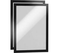 Durable Duraframe Self Adhesive A4 Black (Pack of 2) 4872/01