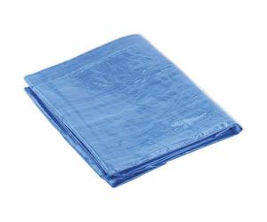 Durable 5.49M X 7.32M Blue Tarpaulin - Waterproof, Mould & Mildew Resistant Cover Sheet