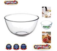 Durable 500ml Borosilicate Glass Bowl - Safe for Oven & Freeze Storage