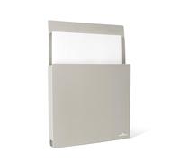 Durable 507310 Information Box A4 Magnetic Newspaper Holder Grey Pack of 1
